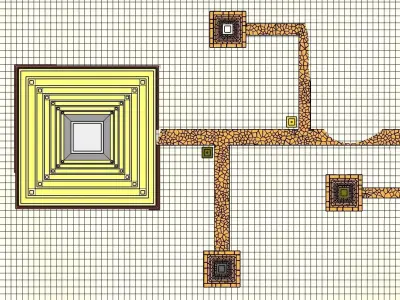 Temple 9 - Desert Temple Low-poly 3D model