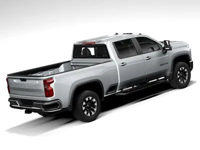 Chevrolet Silverado 2500HD Z71 2020 3D model
