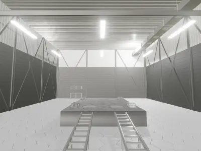 Tuning Car Service 3D model