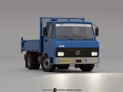 SNVI Sonacome K66 Truck 3D model