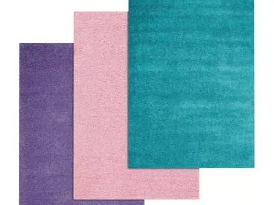 Rug Set 1137 3D model