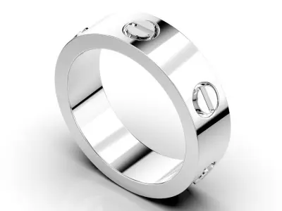 Love Ring Replica 3D print model