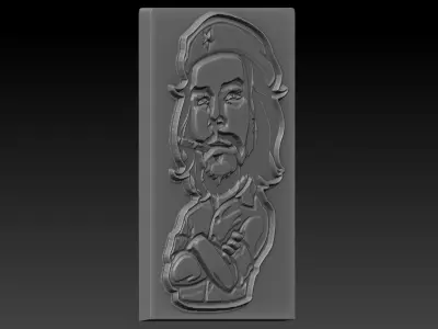Che-Che figurine of che guevara 3D print model