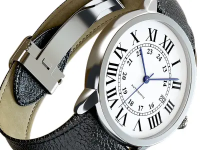 Luxury Wristwatch 01 3D model