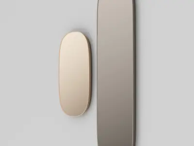 028 MUUTO Framed mirror 3D model