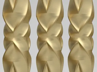 Twisted Baluster 3D model purchase