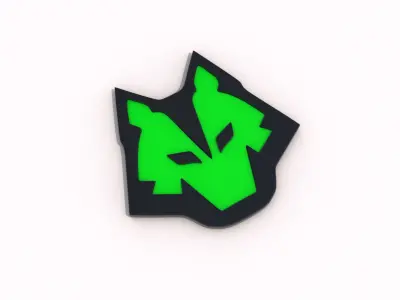 Symbol Fox 3D print model