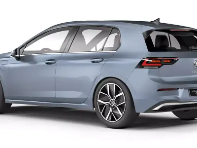 Volkswagen Golf 2024 3D model
