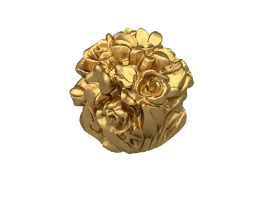 Classic carved decor ornament 508  3D print model