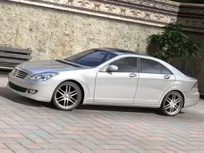 Mercedes concept sedan 3D model