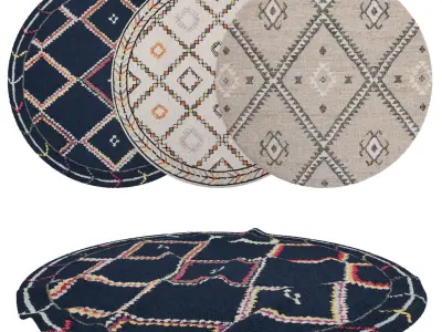 Rugs No 362 Low-poly 3D model