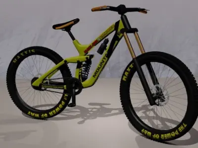 Mountain Bike v2 3D model