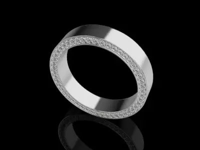   Wedding Rings 0045 3D print model