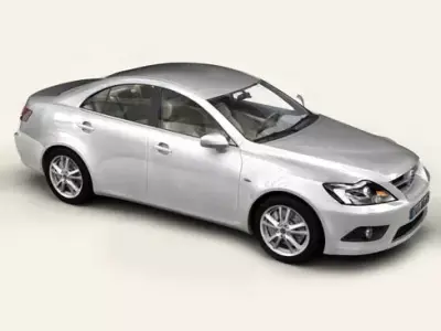 Generic Car Middle Class 3D model