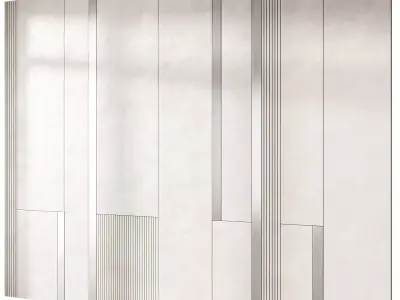 Wall 3d panel 12 3D model