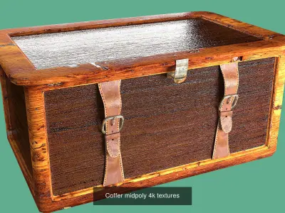 Coffer value pack 3D Model Collection