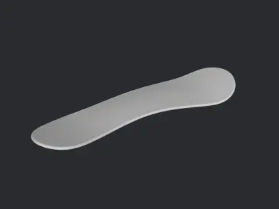 snowboarder 3D print model