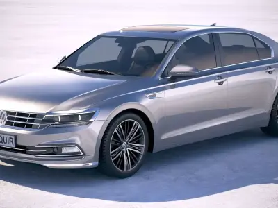 Volkswagen Phideon 2018 3D model