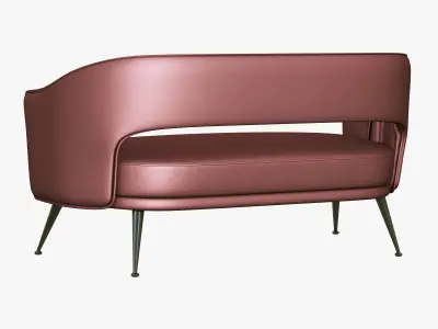 Brabbu STOLA 2 SEAT SOFA 3D model