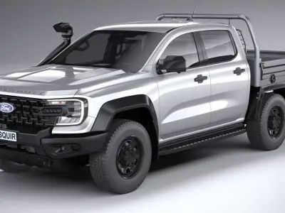 Ranger Super Duty Pickup 2026 3D model