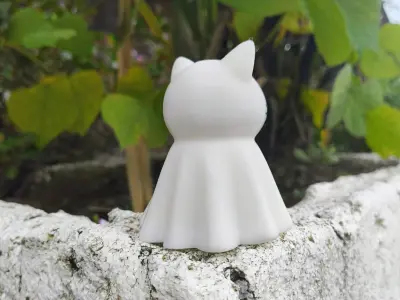 Halloween Special - Boo Cat 3D print model