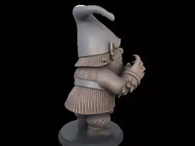 Haunted Horror Gnome 3D print model