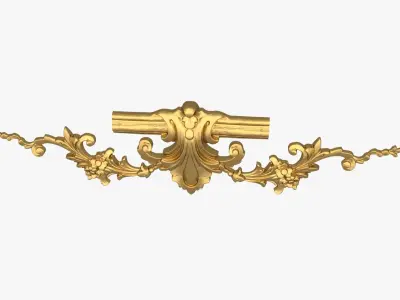 Classic decor ornament 229 3D model