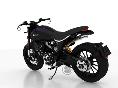 Ducati Scrambler Next Gen 3D model