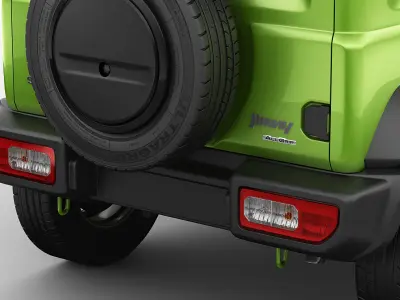 Suzuki Jimny 2019 3D model