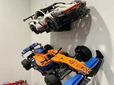 Mclaren F1 Lego wall mount 3D print model