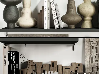 decorative set Vol004 3D model