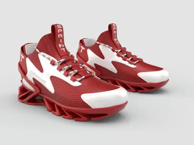 Sports Shoes 3D model