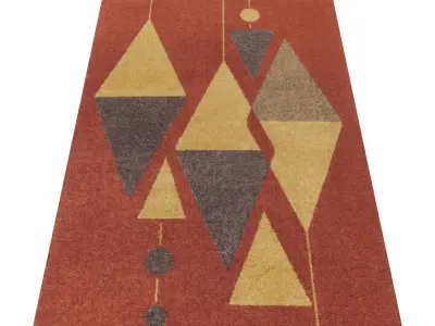 Rug Set 1190 3D model