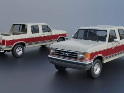 Bronco Centurion Classic C-150 1987 3D print model