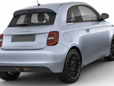 Fiat 500 2021 La Prima 3D model