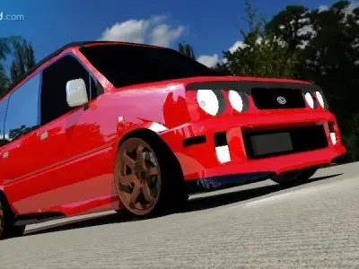 DAIHATSU MOVE AERODOWN  3D model