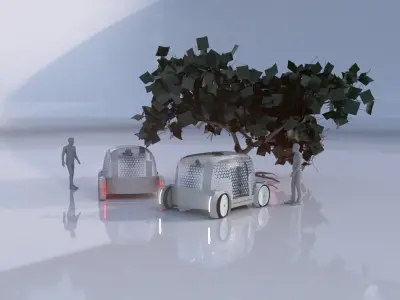 Honda ev redesign 3D model