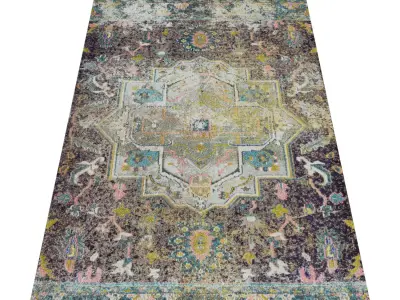 Rug Set 1586 3D model