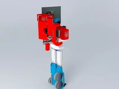 Unfinished optimus prime model Free 3D model