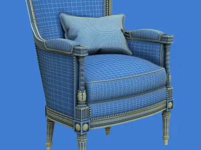 Balcaen Bergere Lelarge 3D model