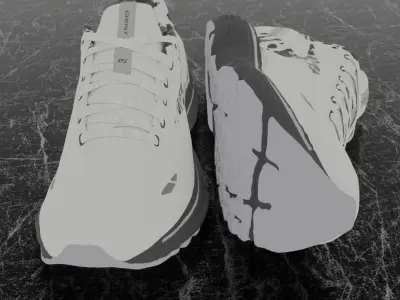 BROOKS GHOST 3D SHOES 3D model