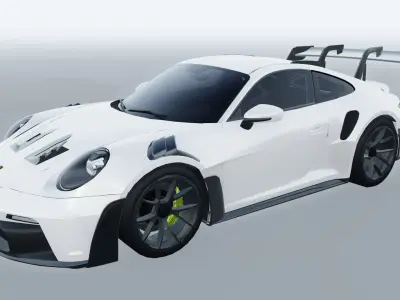 Porsche 911 GT3 RS 2023 3D model