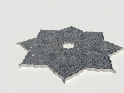 Islam Ornament Free 3D model
