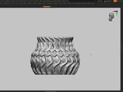 vase 3d print 440 3D print model