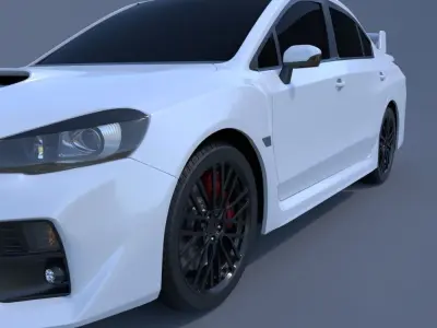 Subaru WRX STI 3D model