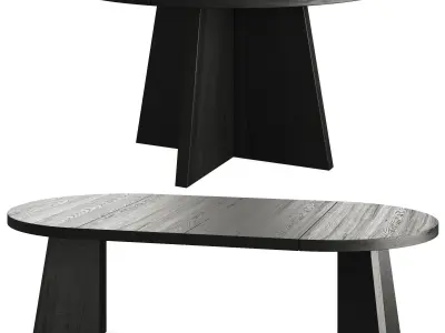 Dining Table Trent - Victoria Set 3D model