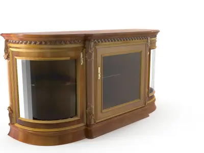 Cabinet for dishes model 3D model