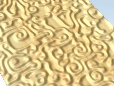 Door panel SchenkStrange1  3D model