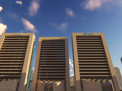 Joint Banking Complex 3D model