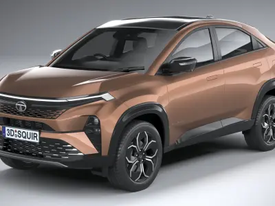 Tata Curvv 2025 3D model